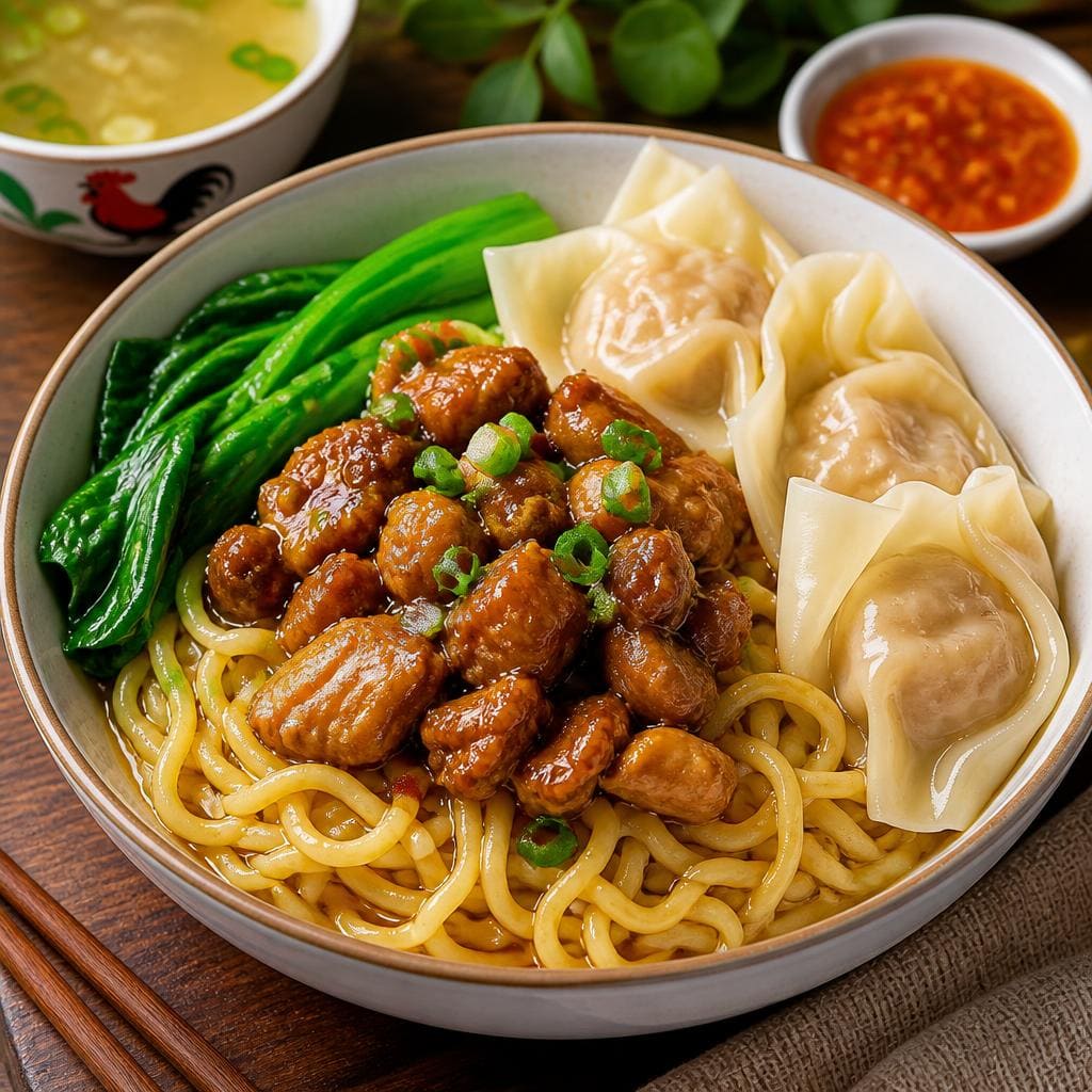 Mie Ayam Pangsit dari Bakso Lapangan Tembak Senayan